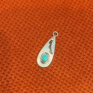 Sadie Sam Turquoise Sterling Pendant
